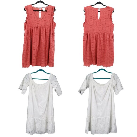 Feminine Dress Bundle Womens L Multi Boho‎ Cottagecore Romantic Prairie Ethereal - Picture 1 of 16